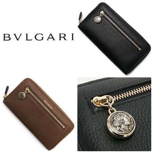 国内即発★BVLGARI スーパーコピー ★上品グレインレザーモネーテ MONETE長財布 7021104